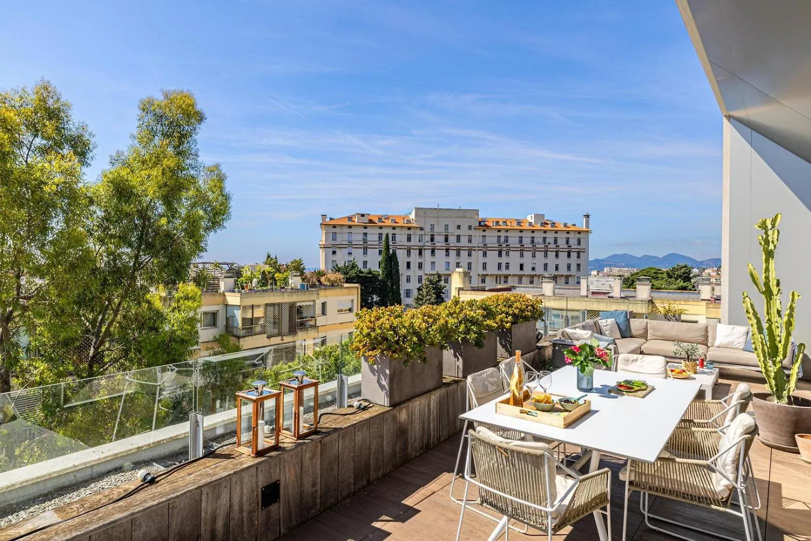 Penthouse Radieux Avec Terrasse Et Vue Magnifique Cannes Apartment